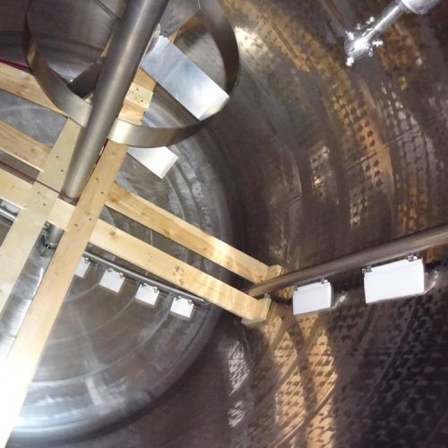3,000 Gallon DCI 316 S/S Vertical Jacketed Twin Agitated Reactor