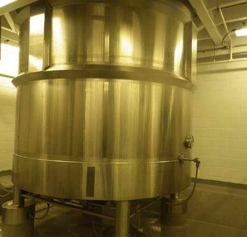 3,000 Gallon DCI 316 S/S Vertical Jacketed Twin Agitated Reactor