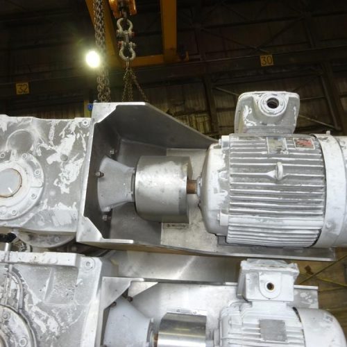3,000 Gallon DCI 316 S/S Vertical Jacketed Twin Agitated Reactor