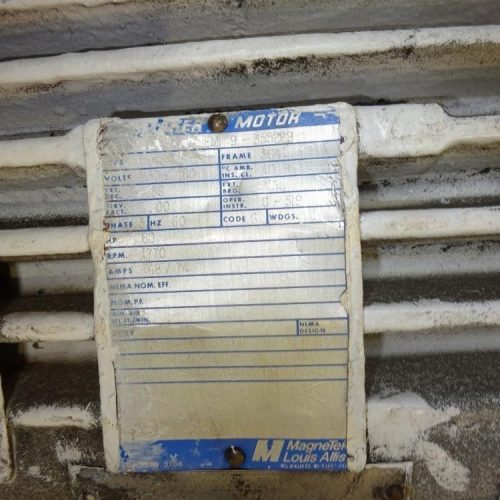 3,000 Gallon DCI 316 S/S Vertical Jacketed Twin Agitated Reactor