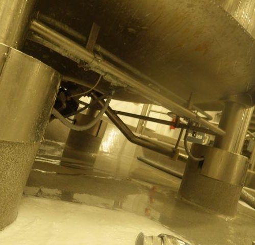 3,000 Gallon DCI 316 S/S Vertical Jacketed Twin Agitated Reactor