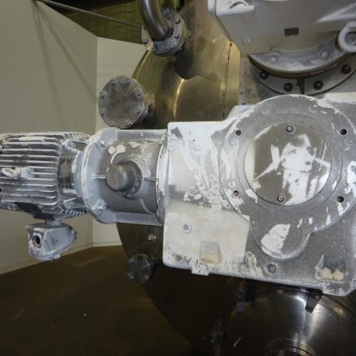 4,000 Gallon DCI 316 S/S Vertical Jacketed Twin Agitated Reactor