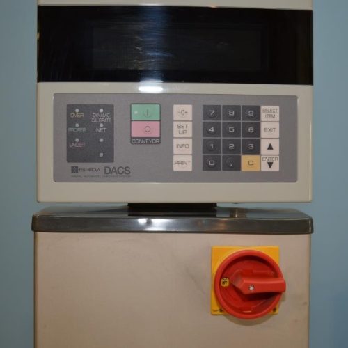 Ishida Model DACSWN003SBPBI 1,000 Gram Max Capacity S/S Checkweigher