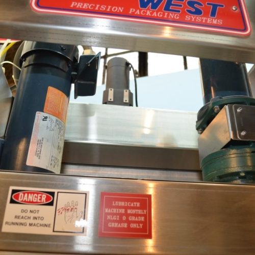 Pack West Model Auto120 (6) Quill 200 CPM Inline Spindle Capper