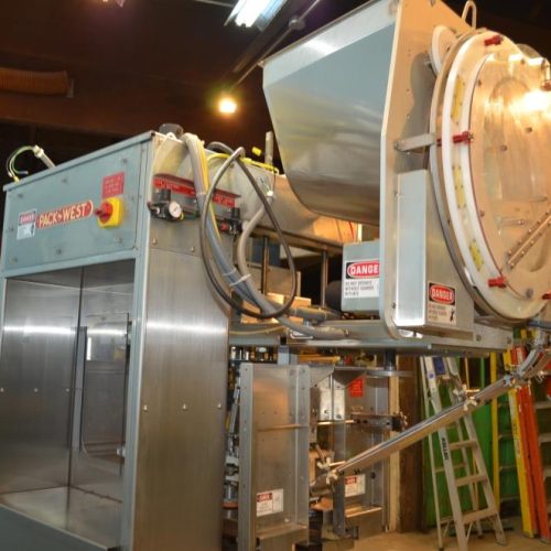 Pack West Model Auto120 (6) Quill 200 CPM Inline Spindle Capper