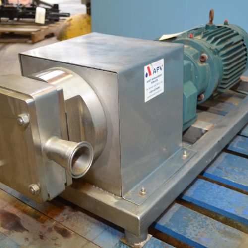APV Model R3FAR 5 HP S/S Positive Displacement Pump