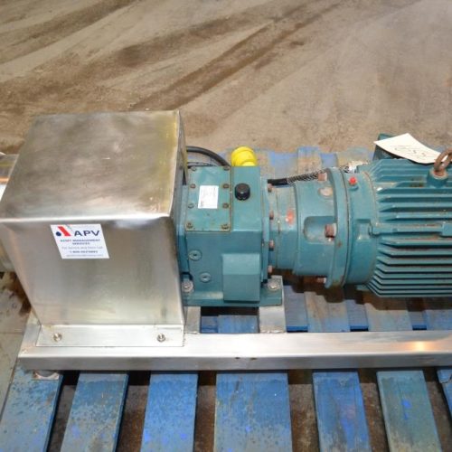 APV Model R3FAR 5 HP S/S Positive Displacement Pump