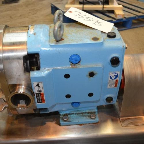 Waukesha Model 60U1 5 HP S/S  90 GPM Positive Displacement Pump