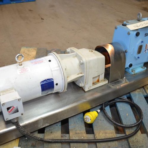 Waukesha Model 60U1 5 HP S/S  90 GPM Positive Displacement Pump