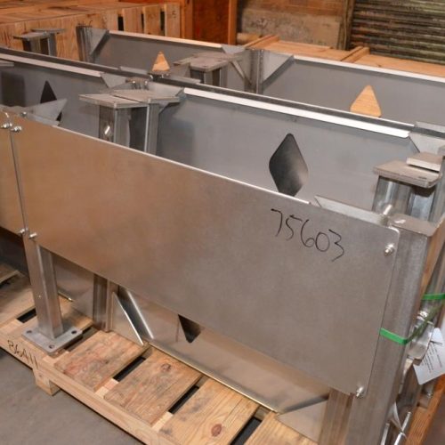 UNUSED Buhler AeroDry ALL S/S 7 ft x 32 ft 156 Sq Ft Single Pass Gas Dryer Oven