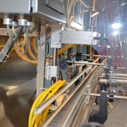 REB Model IVS (4) Head 6-12 Cycles Per Minute S/S Inline Piston Filler