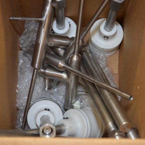 REB Model IVS (4) Head 6-12 Cycles Per Minute S/S Inline Piston Filler