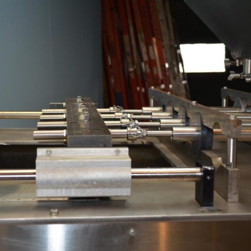 REB Model IVS (4) Head 6-12 Cycles Per Minute S/S Inline Piston Filler