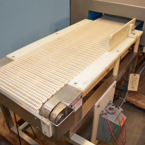 Loma Model IQ2 S/S 14 in W x 3 in H Aperture Metal Detector With Pneumatic Ram Reject