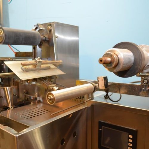 Accutek Model 48FFS000 4 Sided Single Use Packet 100 PPM S/S VFFS Machine