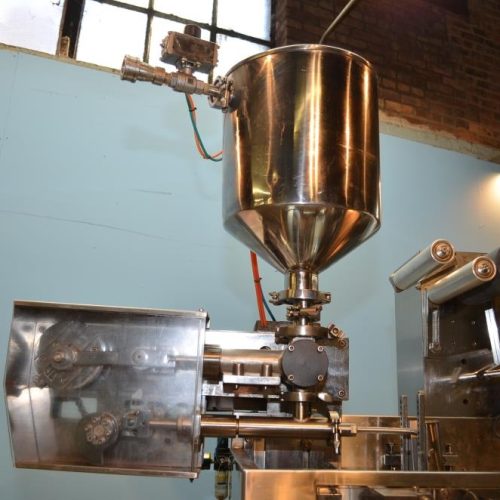 Accutek Model 48FFS000 4 Sided Single Use Packet 100 PPM S/S VFFS Machine