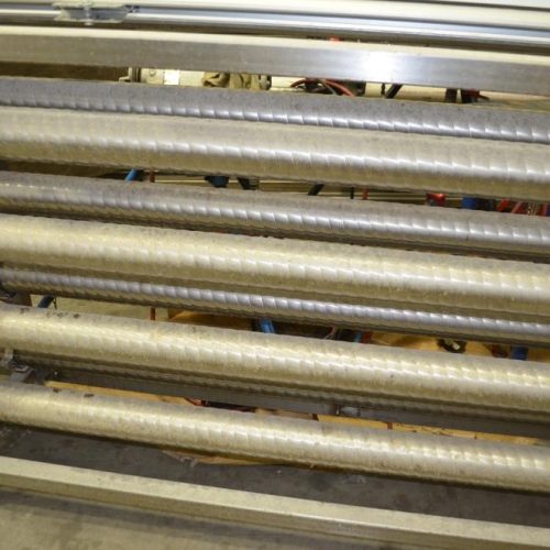 Thermaline 100 Sq Ft S/S 40 GPM Corrugated Tube in Tube Heat Exchanger