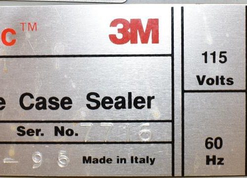 3M Model 200A Top Only Adjustable Case Sealer
