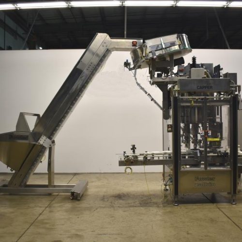 Fowler/Zalkin Model CAS4360 Four-Head 100 CPM Rotary Capper