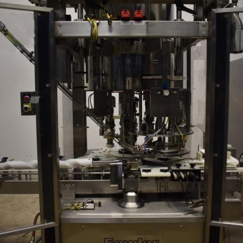 Fowler/Zalkin Model CAS4360 Four-Head 100 CPM Rotary Capper