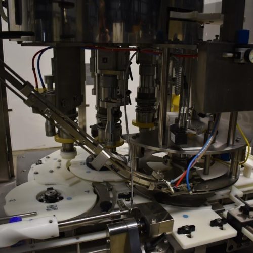 Fowler/Zalkin Model CAS4360 Four-Head 100 CPM Rotary Capper