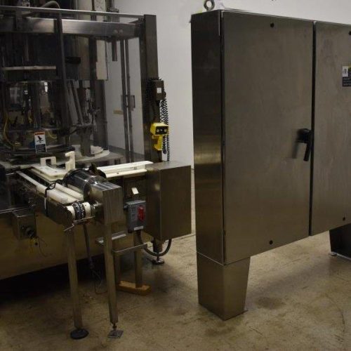 Fowler/Zalkin Model CAS4360 Four-Head 100 CPM Rotary Capper