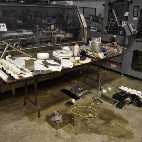 Fowler/Zalkin Model CAS4360 Four-Head 100 CPM Rotary Capper