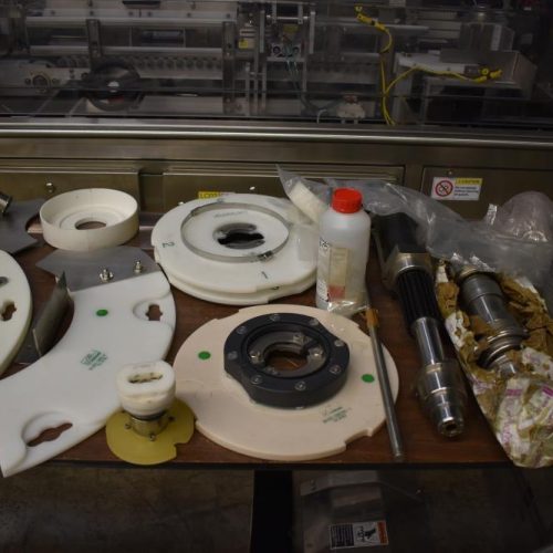 Fowler/Zalkin Model CAS4360 Four-Head 100 CPM Rotary Capper