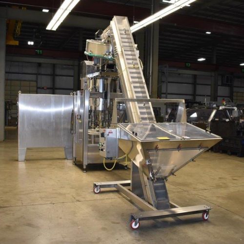 Fowler/Zalkin Model CAS4360 Four-Head 100 CPM Rotary Capper