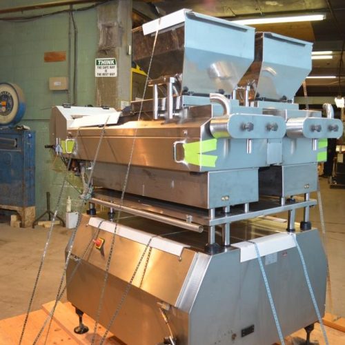 Swiftpack Model B12P3PTS Dual Lane 80 BPM Tablet Counter with Conveyor