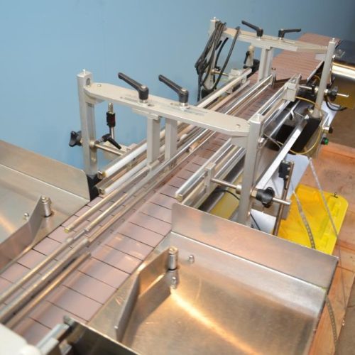 Swiftpack Model B12P3PTS Dual Lane 80 BPM Tablet Counter with Conveyor