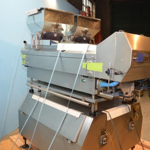Swiftpack Model B12P3PTS Dual Lane 80 BPM Tablet Counter with Conveyor