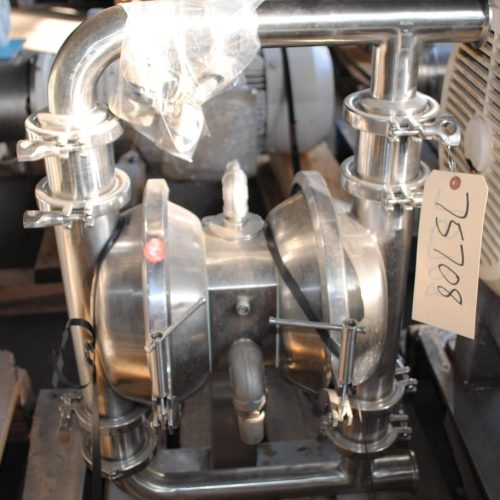 Murzan Model PI50SL 316 S/S Diaphragm Pump