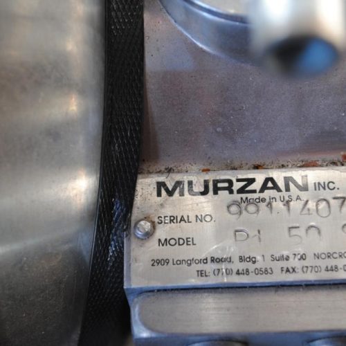 Murzan Model PI50SL 316 S/S Diaphragm Pump