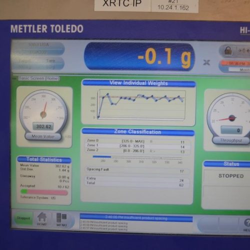 Mettler Toledo Model CM6000XS, 6,000 Gram Checkweigher