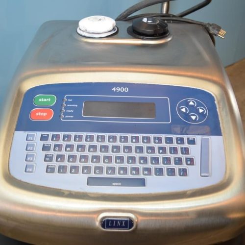 Linx Model 4900 S/S 2 Line Print IP55 Washdown Ink Jet Coder
