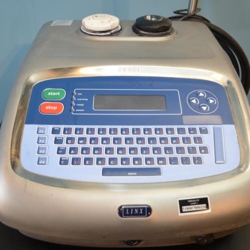 Linx Model 4900 S/S 2 Line Print IP55 Washdown Ink Jet Coder