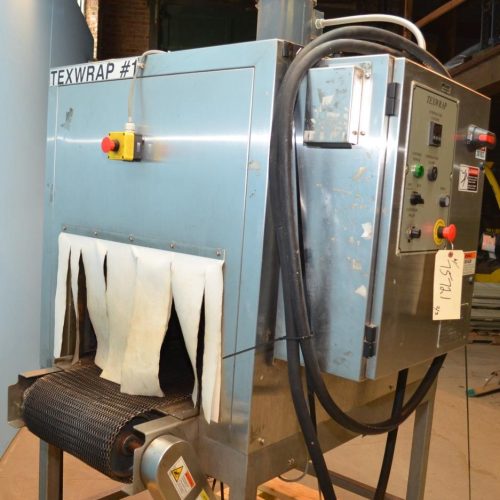 Texwrap Model 3322CR S/S L Bar Wrapper with Heat Shrink Tunnel