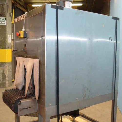 Texwrap Model 3322CR S/S L Bar Wrapper with Heat Shrink Tunnel