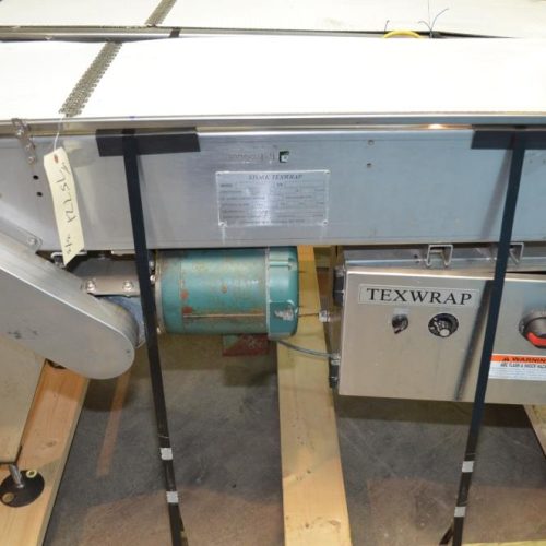 Texwrap Model 3322CR S/S L Bar Wrapper with Heat Shrink Tunnel