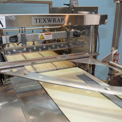 Texwrap Model 3322CR S/S L Bar Wrapper with Heat Shrink Tunnel