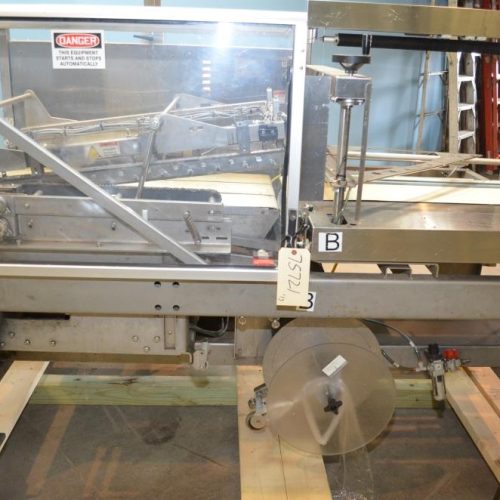 Texwrap Model 3322CR S/S L Bar Wrapper with Heat Shrink Tunnel