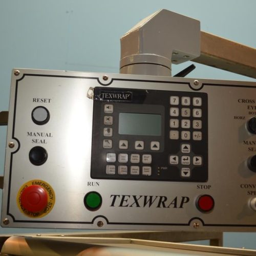 Texwrap Model 3322CR S/S L Bar Wrapper with Heat Shrink Tunnel