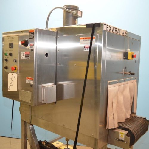 Texwrap Model 3322CR S/S L Bar Wrapper with Heat Shrink Tunnel