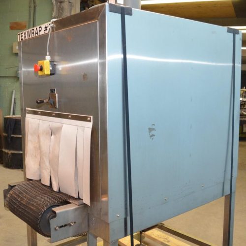Texwrap Model 3322CR S/S L Bar Wrapper with Heat Shrink Tunnel