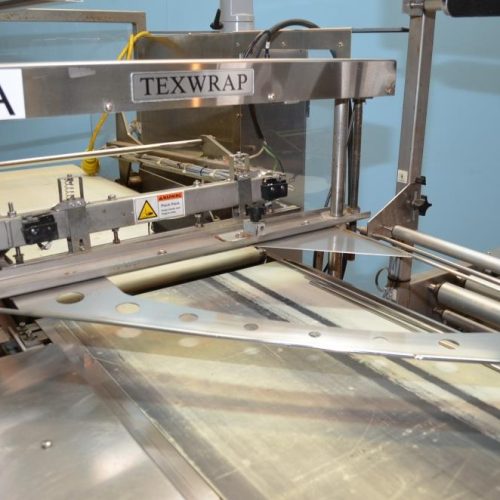 Texwrap Model 3322CR S/S L Bar Wrapper with Heat Shrink Tunnel