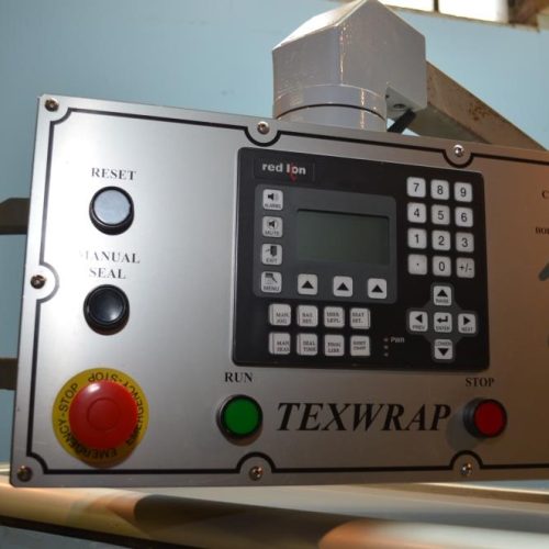 Texwrap Model 3322CR S/S L Bar Wrapper with Heat Shrink Tunnel