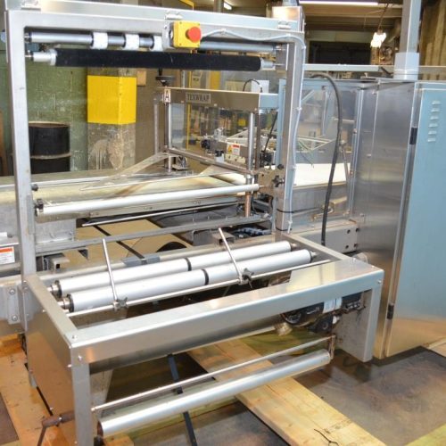 Texwrap Model 3322CR S/S L Bar Wrapper with Heat Shrink Tunnel