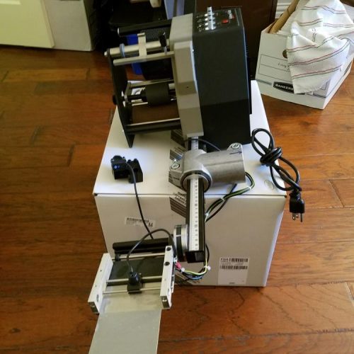 Collamat Model C6610R Top and Side Application  Pressure Sensitive Labeler