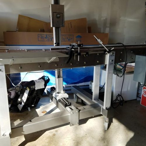 Collamat Model C6610R Top and Side Application  Pressure Sensitive Labeler
